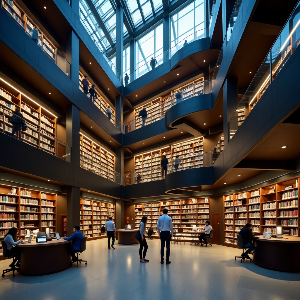Интерьер бизнес-библиотеки